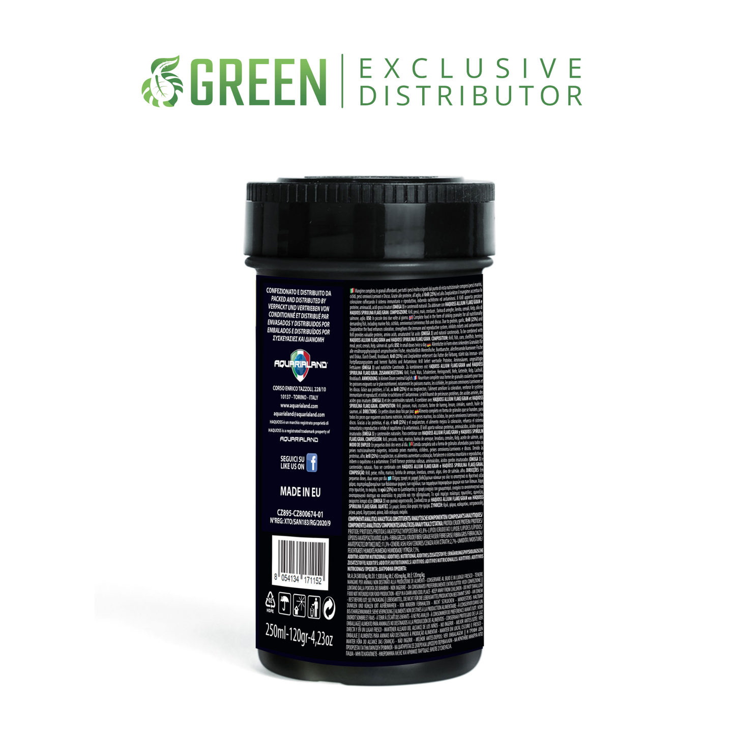 HAQUOSS KRILL PELLETS 100ml/48gr