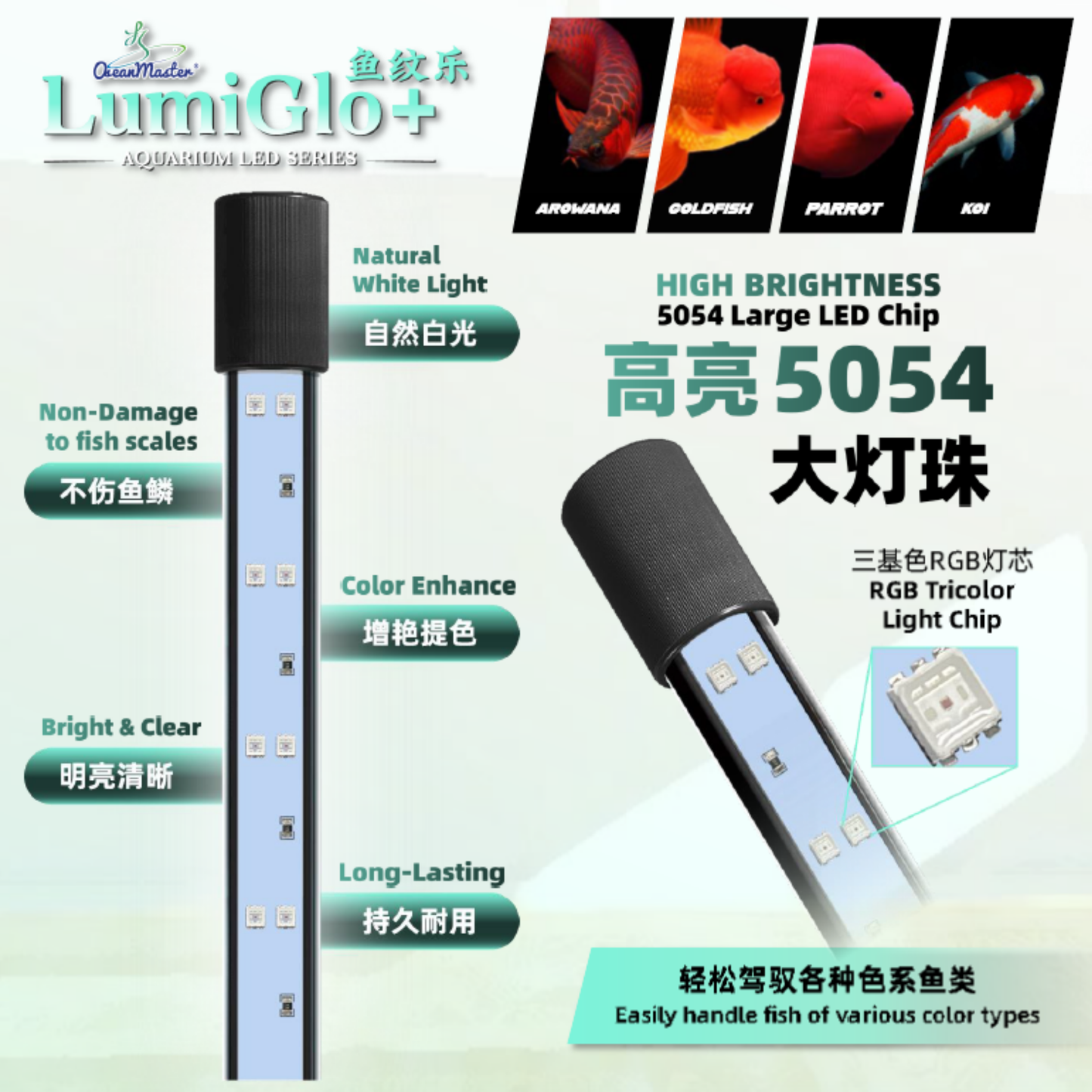 OCEAN MASTER LUMIGLO+ LED LIGHT